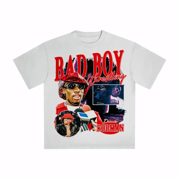 Dennis Rodman Bad Boy Wrestling Tee (1)