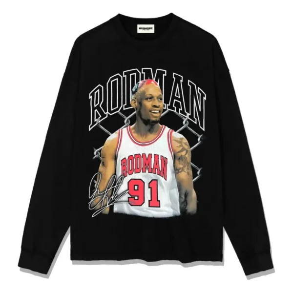 Dennis Rodman Black Sweatshirt
