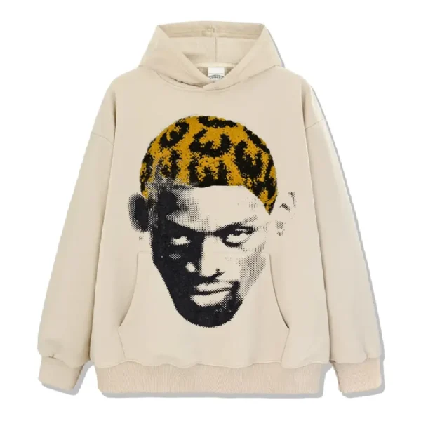 Dennis Rodman Hoodie Apricot (1)